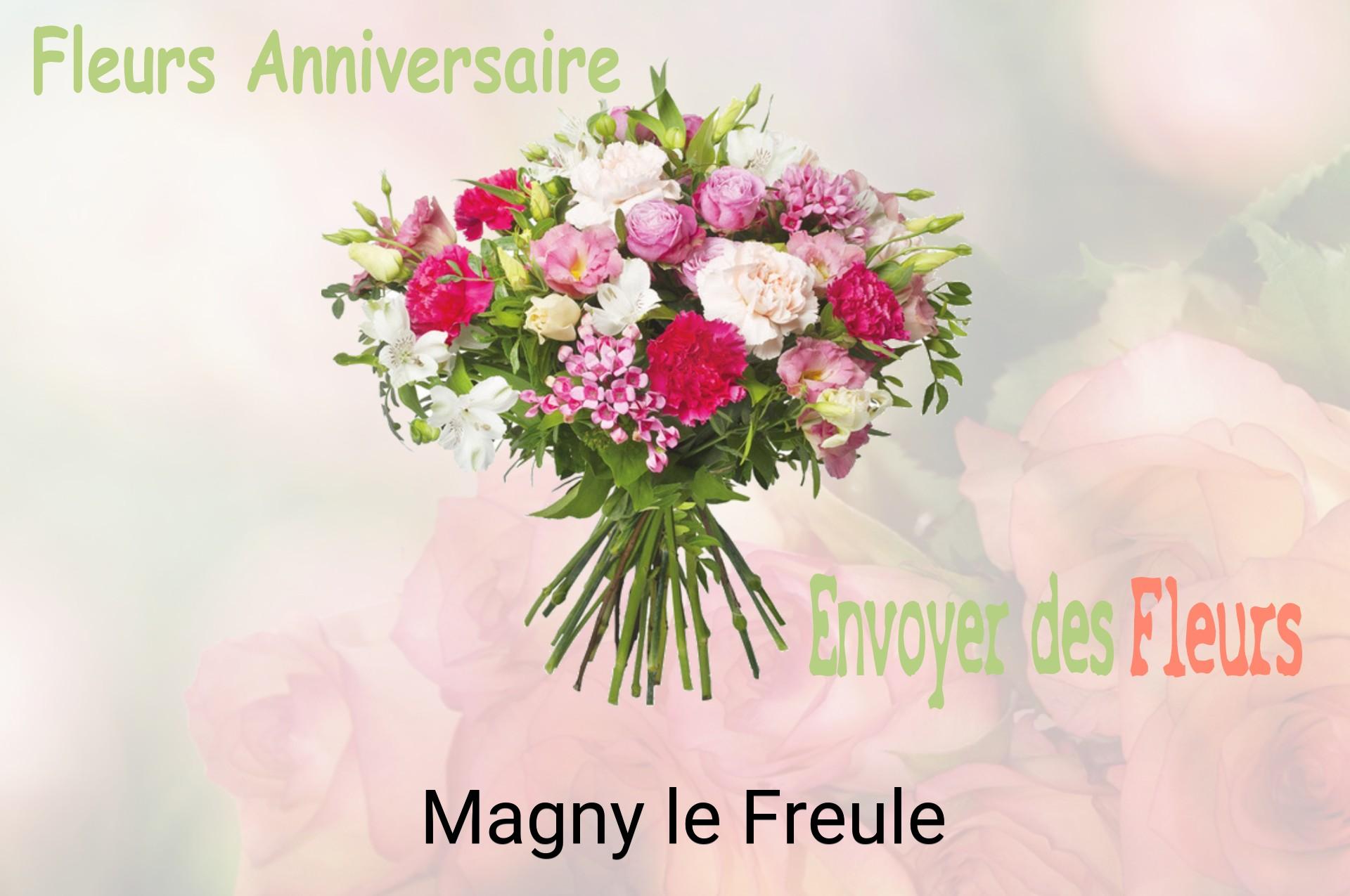 Bouquet de fleurs d’anniversaire livré à Magny-le-Freule
